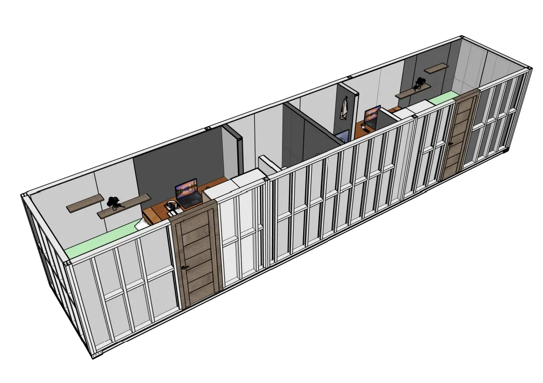 Donga floor plan