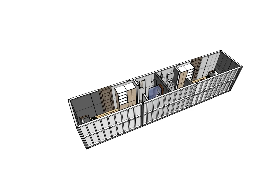 Donga floor plan